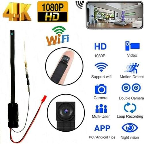 WiFi IP Night vision Remote View P2P Micro webcam 1080P Digital Mini Camcorder 128G HD Mini Camera Mini Wireless DIY Portable