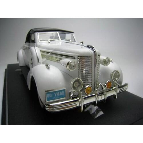 Diecast 1/18 scale Signed Vintage 1938 Alloy Car Model Metal Collection Decoration Souvenir Ornaments Display Vehicle Toys Gift