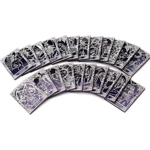 MXME Playing Game Cards Epoxy Resin Mold Divination Cards Silicone Mould DIY Crafts Jewelry Decoration Casting Tool