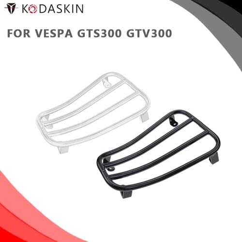 Motorcycle Stainless Steel luggage carrier Storage frame For Vespa GTS300 GTV300 GTS 300