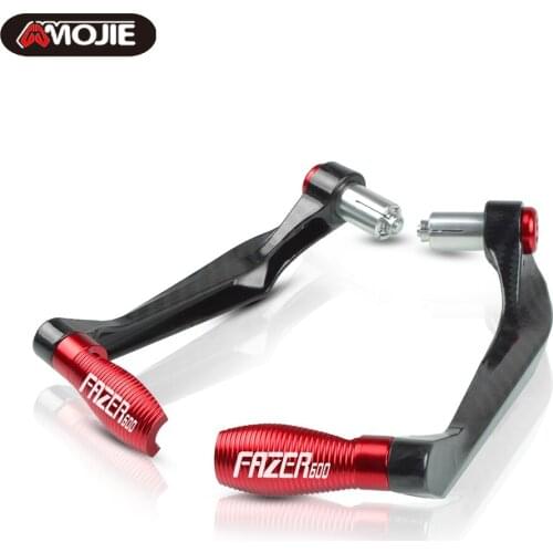 For YAMAHA FAZER600 FAZER 2004 2005 2006-2010 Motorcycle CNC Handlebar Grips Guard Brake Clutch Levers handguards 22mm Protector