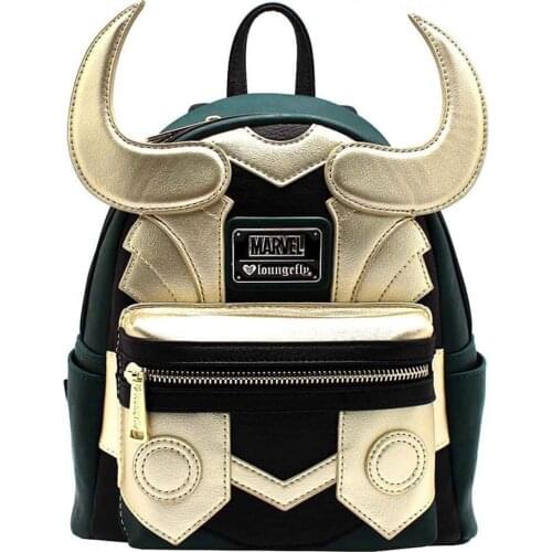 Loki Backpack Rucksack Knapsack Satchel School Student Shoulder Bag Christmas Gift for Kids