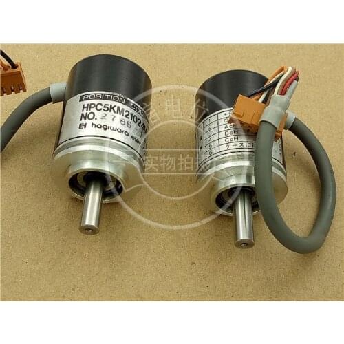 [VK] Used HPC5KM21024M1 2786-141 5V 6 wire optical encoder servo installation switch