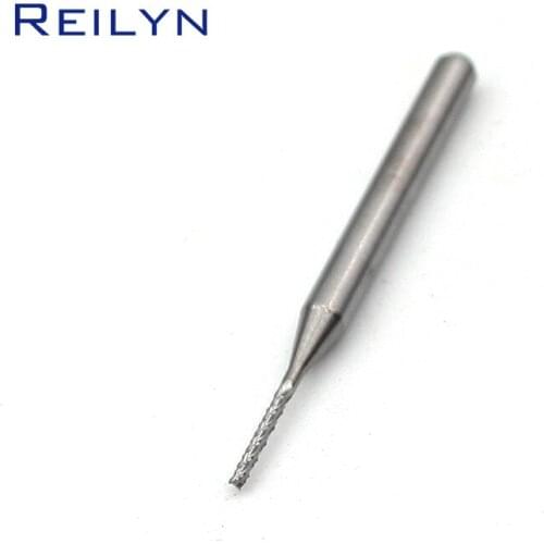Machine Tool Spare Parts 1.00mm Tungsten-Cobalt Drill Carving Woodworking Stone Milling Cutter High Quality Wear Resistant