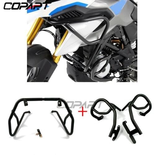 For BMW G310GS G310R G310 2017-2020 Motorcycle Upper Lower Engine Tank Guard Crash Bar Bumpers Stunt Cage Frame Protection