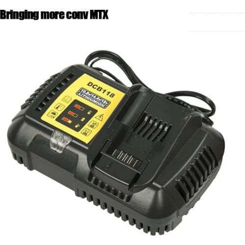 4.5A For Dewalt 18V 10.8V li-ion battery Charger DCB118 12V/14.4V/20V DCB200 DCB180 DCB118 DCB182 DCB120 Battery Charger