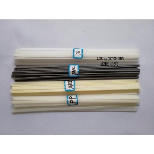 4 kinds PP/ABS/PE/PVC Plastic Rod ABS welding Electrode Rod Plastic Bumper Welding Stick Plastic Welding Rire Welder Rods