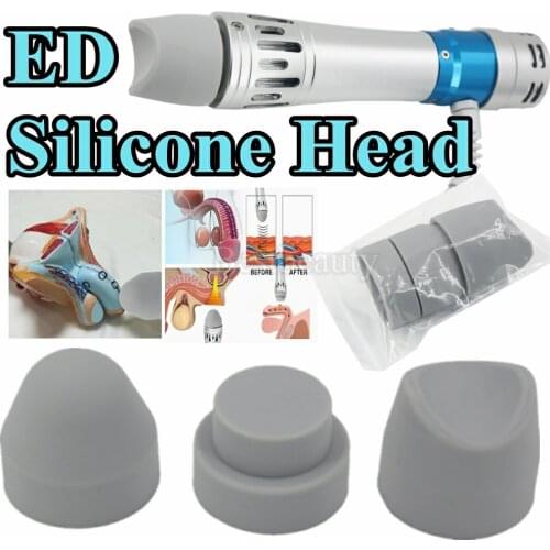 Shockwave Therapy Machine Accessories Erectile Dysfunction Treatment Shock Wave Instrument Relaxation Massager Silicone Head