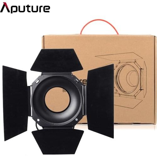 Aputure 4-leaf Barndoor Standard 7-inch Bowens Mount Barn Door for Aputure LS COB 120T 120D 120D II 300D LED Video Lighting