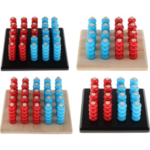 Gravity Four-Game 3D Brain Teaser Puzzles Building Blocks, Party Favors 2 Player Games for Kids & Teens & Adults