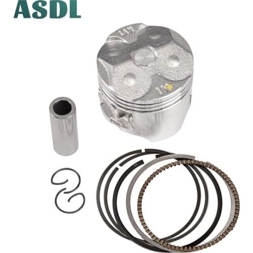 Motorcycle Engine Piston and Rings Set For Honda CBR250 MC17 MC19 MC22 Hornet Jade Piston & Rings Kit STD 48.5mm #a