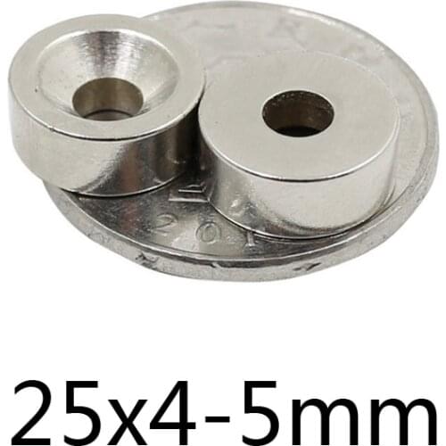 5/10/20pcs Powerful Magnets Permanent Round Magnet 25x4-5mm Fridge Neodymium Magnetic Super Strong magnet 25*4-5 mm