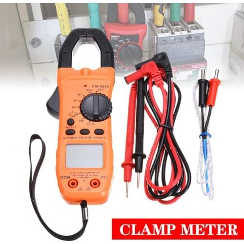 Mini Digital Clamp Meters AC/DC Current Voltage True TRMS Auto Range VFC Capacitance Multimeter FOR Electrical Instruments