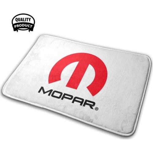 Mopar Red And Black Logo Fan Art 3D Household Goods Mat Rug Carpet Cushion Mopar Logo Symbol Parts Fiat Chrysler Muscle Car