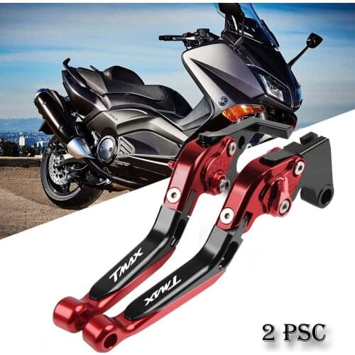 Motorcycle Accessories CNC Handle Levers Brake Clutch Lever For Yamaha TMAX 500 530 TMAX500 T-MAX 500 530 2008 2009 2010 2011 20