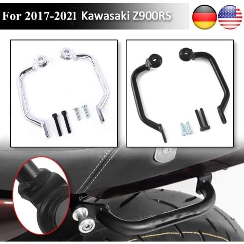 Motorcycle Rear Grab Bars Seat Pillion Passenger Side Hand Grab Rail Handle for Kawasaki Z900RS Z900 RS 2017 2018 2019 2020 2021