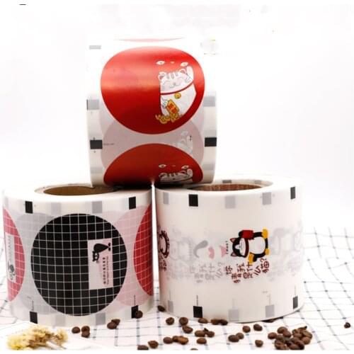 Custom Made Film Pierce-it-Lite to Seal about 1600pcs Disposable Paper Plastic Calibre 95 90mm Cup Membrane Cover Lids Cat Red