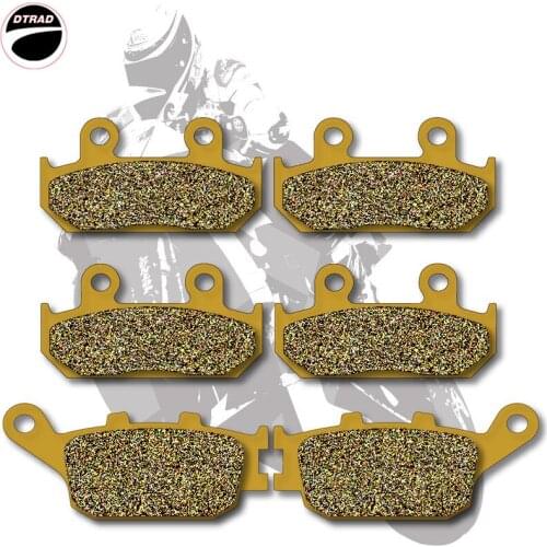 Moto Brake Pads Front+Rear For HONDA XRV 750 90-93 CBR 250 1987 VFR 400 87-88 XRV 750 90-93