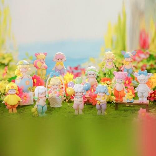 POP MART Whole Box Satyr Rory Cuddy Cuddlesome Series Collection Doll Collectible Cute Action Kawaii animal toy figures