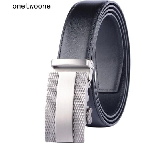 Mens Business Style Belt Designer Leather Strap Male Belt Automatic Buckle Belts For Men Top Quality Girdle Belts For Jeans