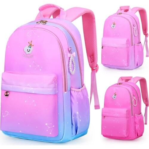 Girls Primary School Backpacks Waterproof School Bags Lightweight Casual Travel Daypack Kids Bags Mochila 2020 New Arrival