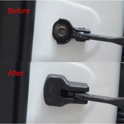 Car Styling Door lock Decoration Cover Car Covers Door Stopper Protection Cover For Peugeot 508 2008 3008 Car Accessories