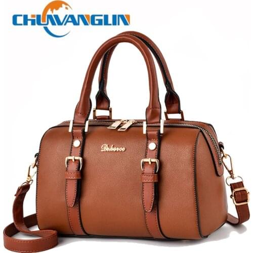 Chuwanglin Shoulder Bag Women Bag Handbag Luxury Handbags Women Bags Designer High-grade Scrub Leather Messenger Bags 7300945