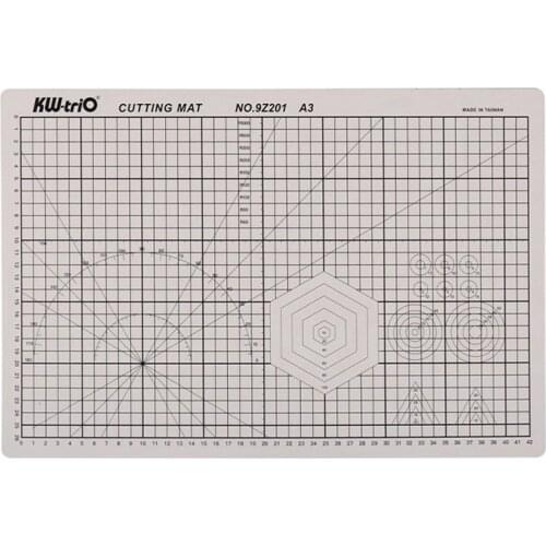 TOP KW-TRIO A3 Cutting Mats PVC Double-Sided Self-Healing Cut Pad Patchwork Carving Pad DIY Tools Office Cutting Supplies