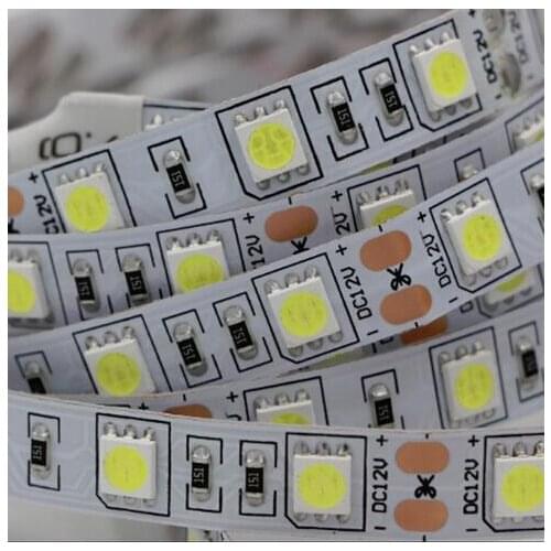 Non waterproof 5050 LED strip light ribbon 5 meters 300 leds DC 12V White/Cool White/Warm White/Red/Green/Blue/Yellow/RGB tape