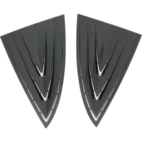 1 Pair of ABS for 2019 Tesla Model Rear Window Shutters Model 3 Shutters