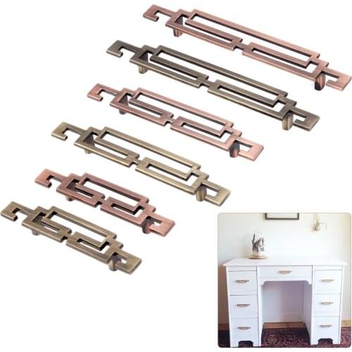 1x Retro Furniture Pull Handle Kitchen Cabinet Handles Knobs Cupboard Pulls Drawer Knobs Decorative Handle