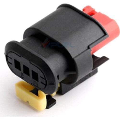 2/5/10sets 3pin tyco auto wire harness Sealed Sensor Fuel/Diesel Injector Ignition coil Connector 284425-1/284426-1