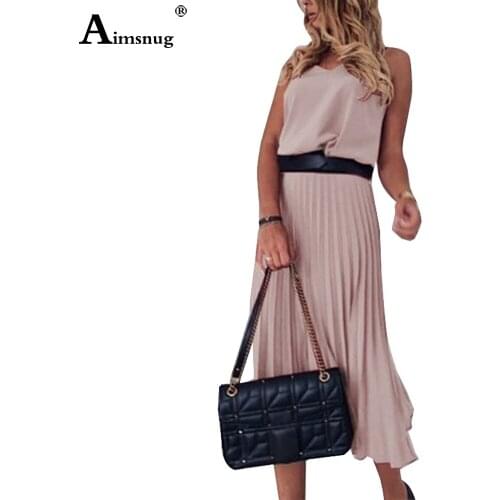 Офисные летние платья Aimsnug China At AliExpress