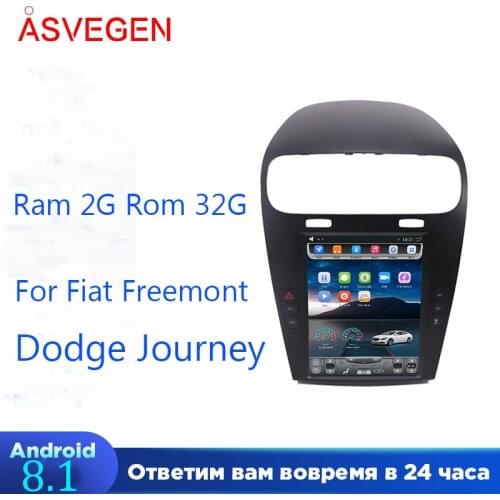 Android 8.1 Car Multimedia Player For Fiat Freemont Dodge Journey 2G 32G Car Radio With GPS Navigation Multimedia WIFI Player