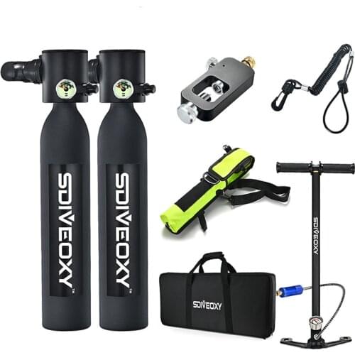 Mini Scuba Diving Tank Equipment Dive Cylinder 0.5 L Capacity with Refillable Design Dive equipment Diving Oxygen Cylinder