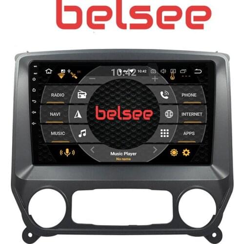Belsee 8 Core Ram 4+64GB Android 10 Head Unit for Sierra for Chevy Silverado 2013-2019 Radio Multimeida GPS Navigation Stereo