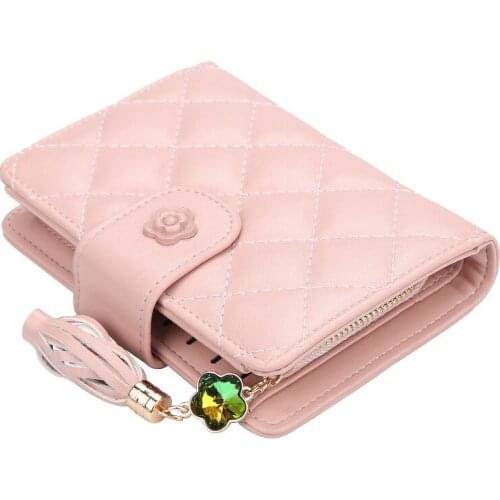 DIKEDAKU Women's Wallets With Clasp