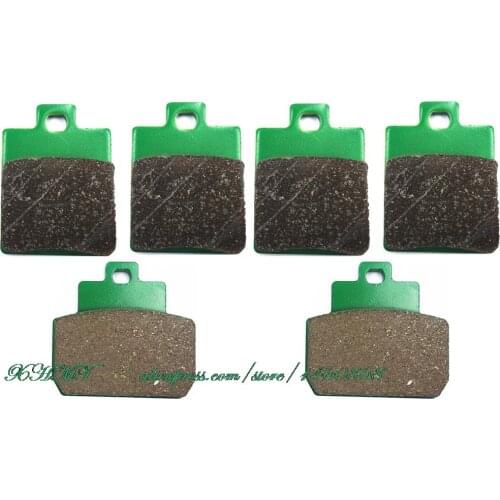 For PIAGGIO 250 MP3 2007 Disc Brake Pads Pill Front Rear
