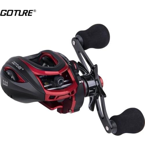 Goture SCOTTA 8kg Max Drag Anti-corrosion Baitcasting Reel 7.1:1 High Speed Bait Casting Fishing Reel Magnetic Or Dual Brakes