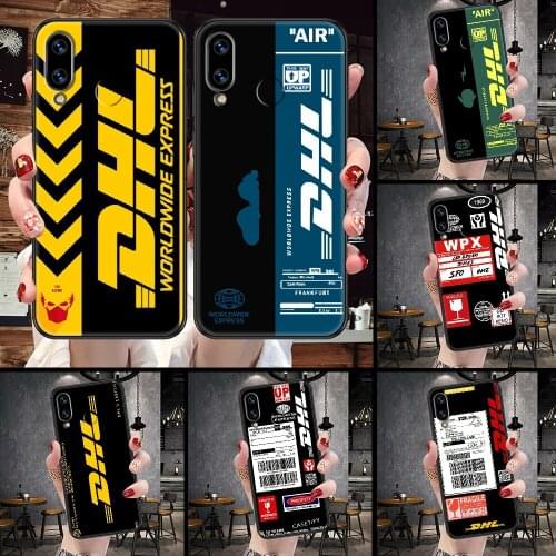 DHL Hot Express Phone Case For Huawei Honor 6A 7A 7C 8A 8X 8 9 9X 10 10i 20 Lite Pro black painting prime luxury back silicone