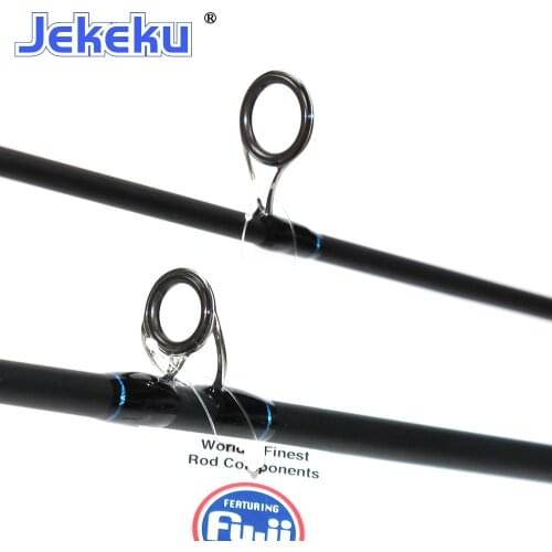 JEKEKU NEW Superlight FUJI Cast Fsihing Rod 1.8m 2.1m 2.4m FUJI Guide Ring Fuji Reel Seat Carbon Spinning Lure M Fishing Rod