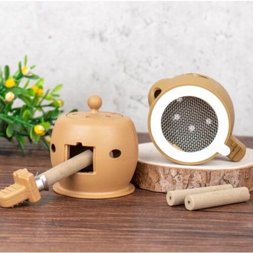 Moxibustion Box Moxa Sticks Mini Mugwort Tube Burner Acupuncture Therapy Point Body Warm Massage Heating Treatment Pain Relief