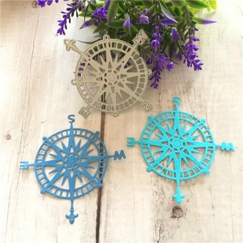 Nautical compass Metal Cutting Dies Scrapbooking Craft Dies Cuts DIY Album Card make Stencils die template