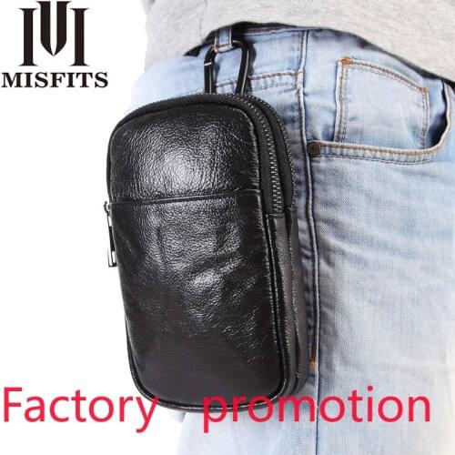 Mens Four Seasons Universal Removable Compact and Lightweight Coin Purse Bag Spot Hair Full-Grain Leather Short Wallet