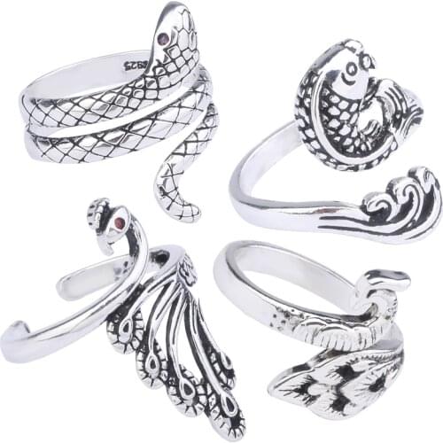 Nonvor 8Pcs Ring Knitting Loop Crochet Tool Stainless Steel New Sewing Accessories Finger Wear Ring Thimble Ring