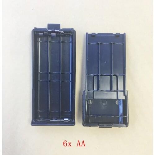 Original 6x AA long battery case box for Baofeng BF-UV5R UV5RE UV5RA UV5RPLUS UV5RB etc walkie talkie two way radio