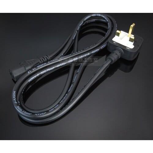 Original VOLEX 1.8m 3*0.75mm² pure copper core British standard power cable