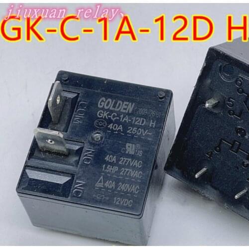 Brand new original Relay GK-C-1A-12D 40A Air conditioning relay of electric water heater SLI-S-112DM JQX15F 012-1H6