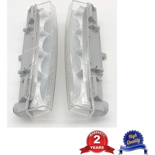 LED Daytime Running Light DRL Fog Lamp For Mercedes Benz W166 ML350 ML400 X204 GLK350 2049065401 2049065501