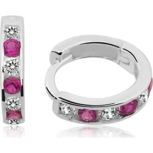 Tevuli 925 Sterling Silver Pink Ring Child Tag